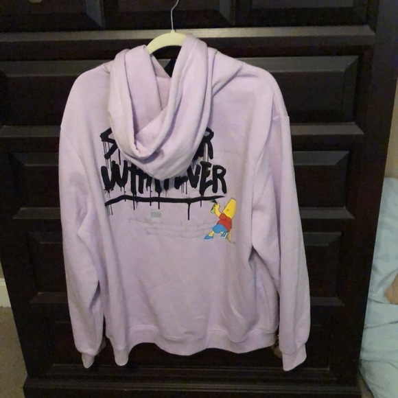 H&M BART SIMPSON hooded sweatshirt, size XL, excellent condition - Picture 5 of 6